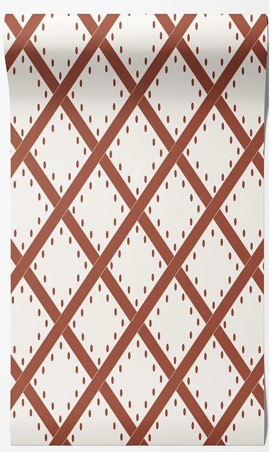 Lattice and Dots - Wallpaper