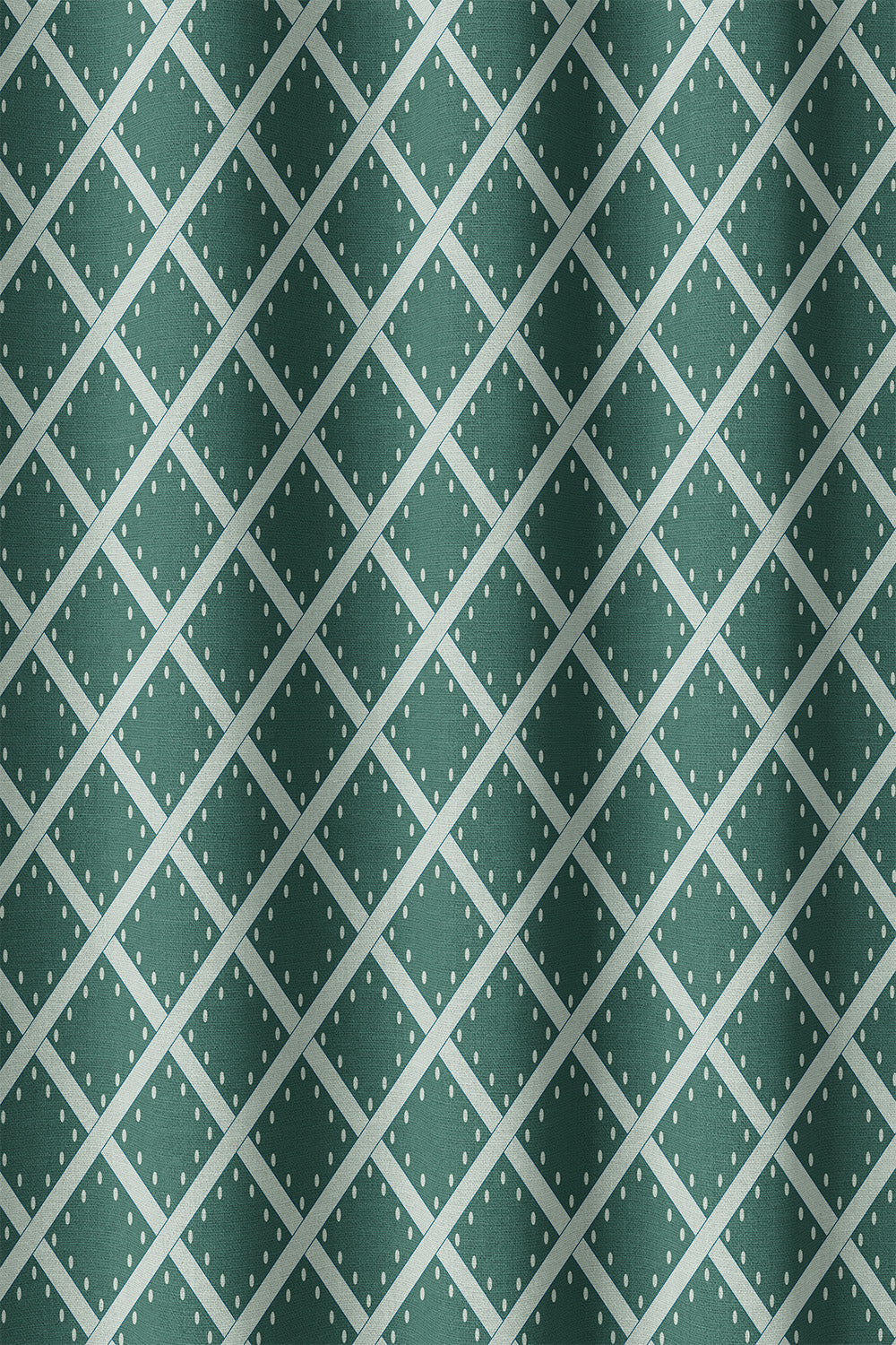 Lattice & Dots Fabric