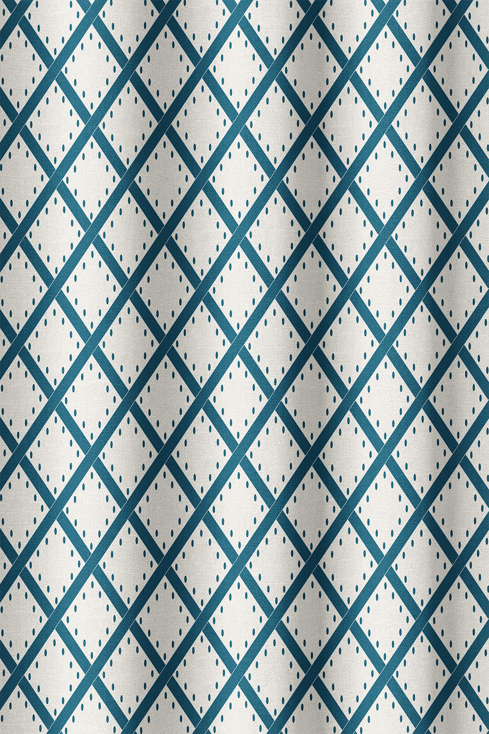 Lattice & Dots Fabric