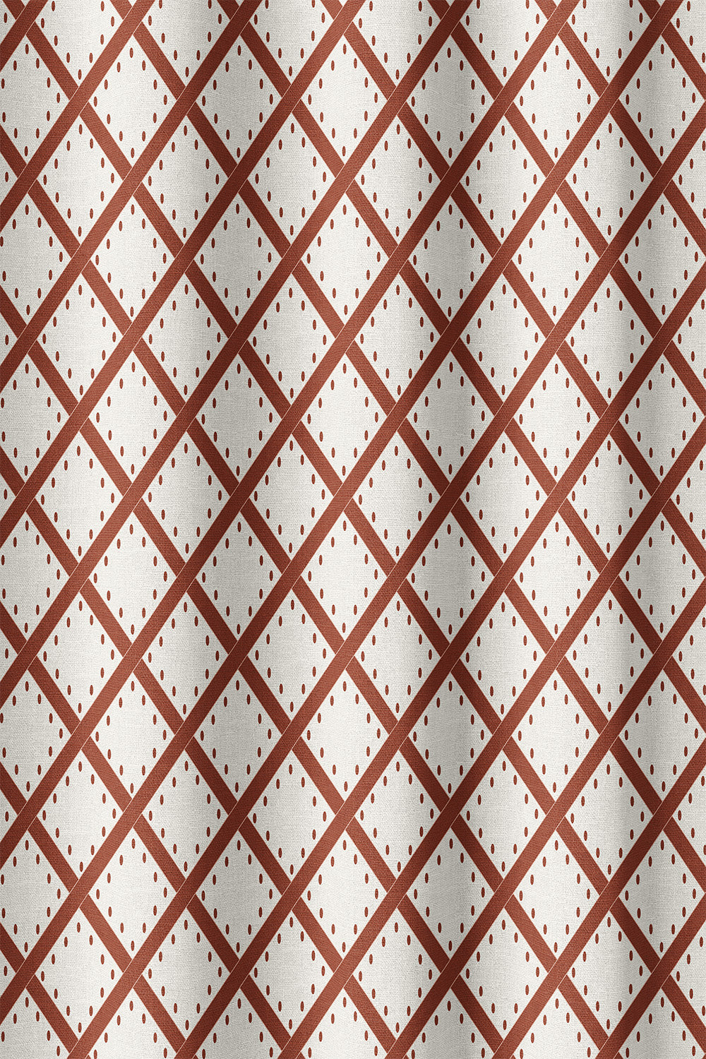 Lattice & Dots Fabric