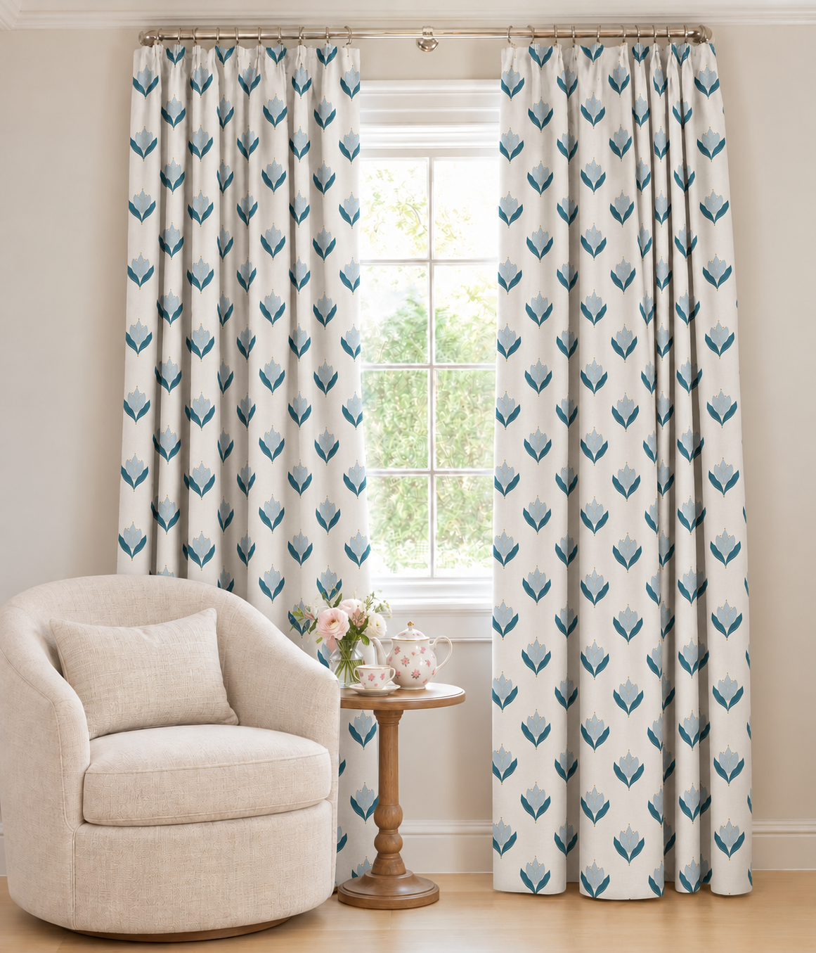 Libby Blue - Fabric